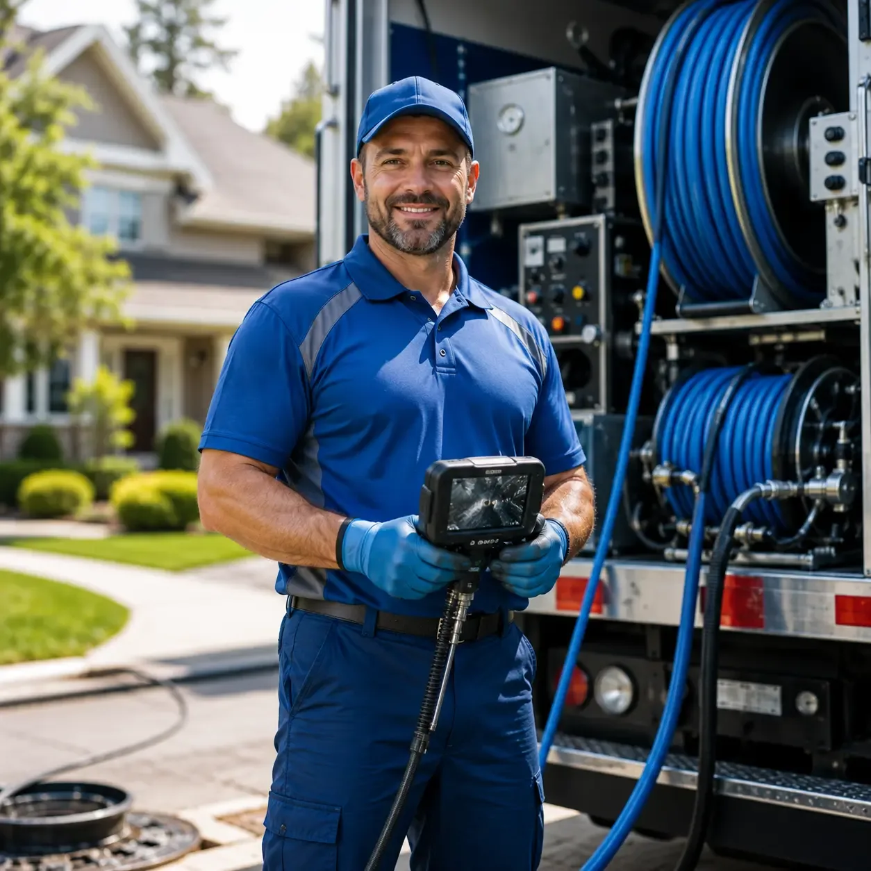 Local outdoor drain cleaning specialists in Lyndon, IL